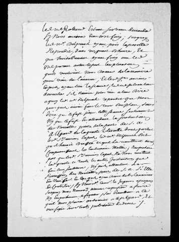 Savasse :Pièces du procès intenté par le Chapitre de Montélimar contre le Prince de Monaco à cause de la seigneurie de Savasse au sujet d'une acquisition faite en 1734 par J.A. Pellapra qui en avait payé les droits de lods à Son Altesse, le chapitre soutenant au contraire que ladite acquisition dépendait de sa directe. Le procès a été perdu et le chapitre maintenu dans la possession de la directe. Mémoires, observations, rapports d'experts, lettres missives, arrêts, 1738-1743.Pièces produites, XVIe et XVIIe siècles.