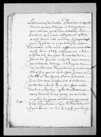Titres imprimés concernant le duché-pairie de Valentinois.