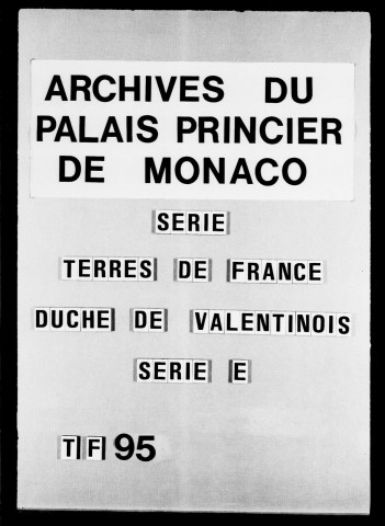 Crest. Procédures :Procédures sur les reconnaissances à faire passer à la seigneurie, 1715-1742.