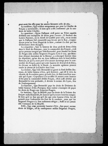 Arrêts du Conseil d'Etat, ordonnances, mémoires, correspondances, procédures, passeports concernant le passage en franchise et les abus commis par les étapiers ayant refusé les droits, 1673-1762.