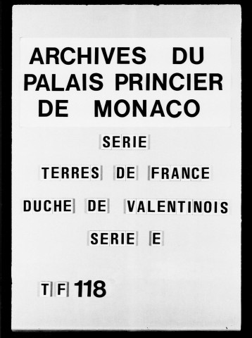 Savasse :Pièces du procès intenté par le Chapitre de Montélimar contre le Prince de Monaco à cause de la seigneurie de Savasse au sujet d'une acquisition faite en 1734 par J.A. Pellapra qui en avait payé les droits de lods à Son Altesse, le chapitre soutenant au contraire que ladite acquisition dépendait de sa directe. Le procès a été perdu et le chapitre maintenu dans la possession de la directe. Mémoires, observations, rapports d'experts, lettres missives, arrêts, 1738-1743.Pièces produites, XVIe et XVIIe siècles.