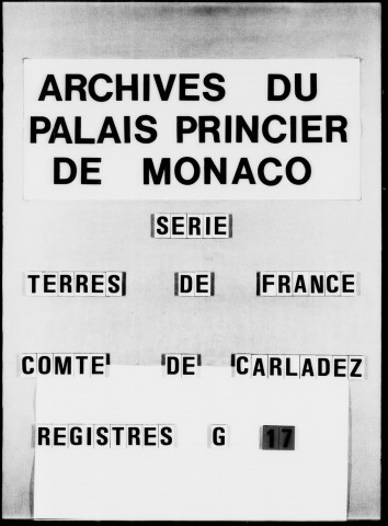 Pièces concernant la directe seigneuriale que prétendait l'évêque de Clermont sur Mur-de-Barrez et arrière-fiefs, 1671-1672.
Extrait du cadastre contenant ce que le Prince possédait en la ville de Mur-de-Barrez, 1672.
Mémoires sur les droits seigneuriaux, 1673 et s.d.
Mémoires et lettres missives concernant la construction d'un chemin appelé "de la Cotte Blanche", vers 1760.
Copie de lettres patentes et autres pièces concernant l'érection de la Maison de Dieu en hôpital général sous le titre de Saint-Jacques, 1770.
Baux de la châtellenie, 1618-1718.