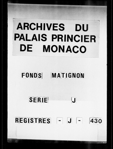 "Arrest de mainlevée de la Chambre des Comptes de Normandie sur l'aveu du duché d'Estouteville", 1691.