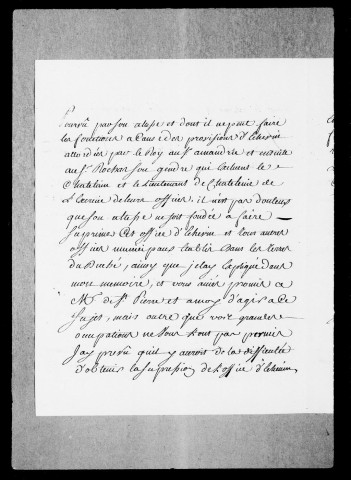 Montélimar :Mémoires, requêtes, lettres missives concernant la contestation entre les officiers de la sénéchaussée et les officiers de l'Hôtel de Ville au sujet de la juridiction de la police, 1755-1756.Lettres missives relatives aux affaires de la seigneurie, 1664-1759.Mémoires, arrêt du Parlement de Grenoble entre les officiers de la sénéchaussée et les consuls pour les droits honorifiques dus aux dits officiers, 1756-1758.