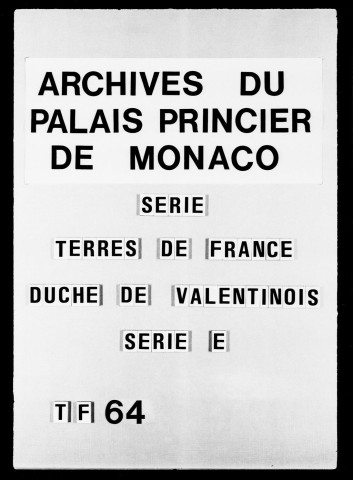 Péages de Vienne :Péages : pièces justificatives de comptes, 1731-1743.