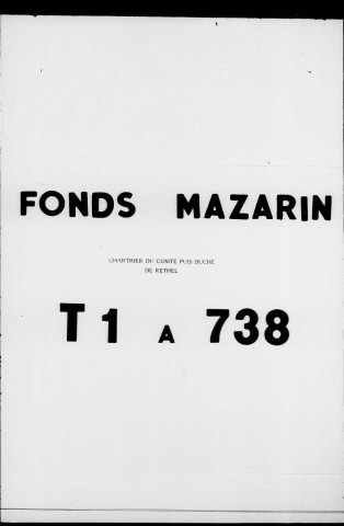 1584-1752. Acquisition du duché et des droits d'échange.