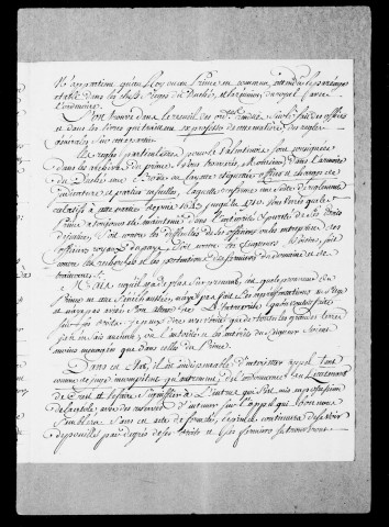 Correspondance :Lettres missives diverses, 1780-1784.