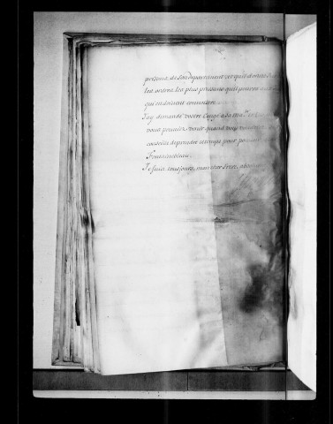 Lettres des ministres à Jacques III de Matignon, 1686-1689.