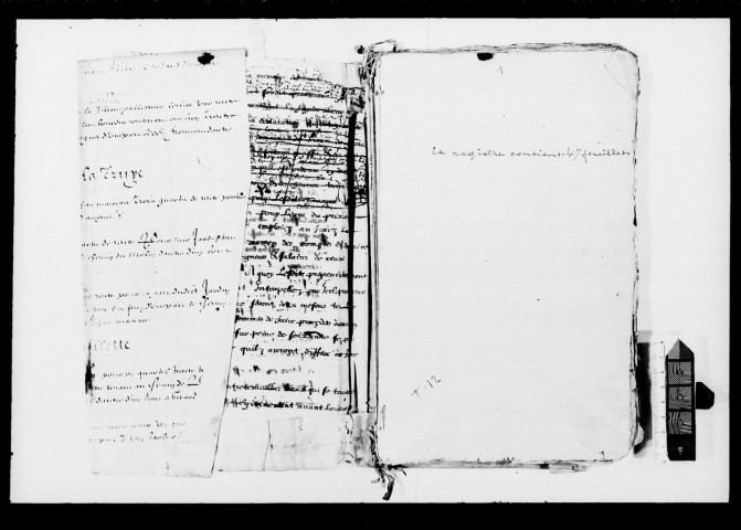 1581-1630. Règlement et formulaire des fiefs mouvant du Rethelois.