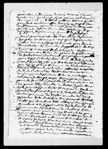 Grane. Terres :Inventaires, états de titres et récépissés pour la seigneurie.Copie de la transaction passée en 1309 entre Aymar de Poitiers et les habitants de Grane, et ratification en 1346 . lettres missives servant d'instruction sur cette transaction, 1761.Mémoires, procès-verbaux sur la consistance des terres, le bornage, les limites, 1708-1759.Reconnaissance par la communauté, 1478-1677.