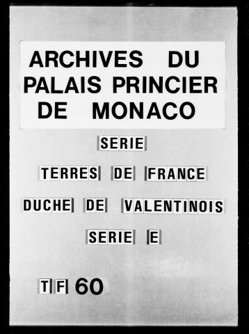 Droits de bac et de pontonage : Procédures . baux à ferme, 1644-1766.
