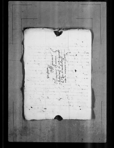 Lettres de divers écrites de Caen, 1722-1736.