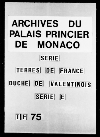 Montélimar. Entretien des bâtiments :Entretien des bâtiments de justice : auditoire et prisons, 1696-1789. Réparation à l'hôpital, 1788.