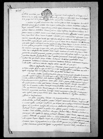 Lettres patentes (imprimés) concernant les péages du Rhône, 1408-1764.
Pièces concernant les péages "étrangers" : Viviers, Traille, baronnie de l'Hers, Auberive, Baix sur Baix, Saint-Symphorien d'Ozon, Rossillon, Serrières, la Voulte, Saint-Esprit, Saint-Saltier.