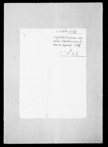 Péages de Vienne :Péages : pièces justificatives de comptes, 1731-1743.