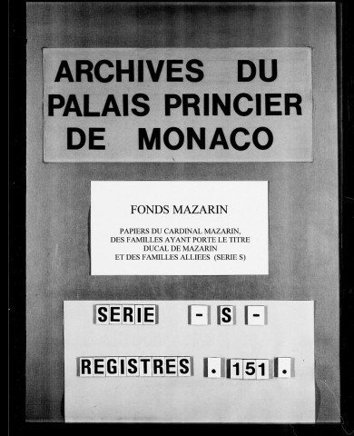 Succession de Paul-Jules, duc de Mazarin 