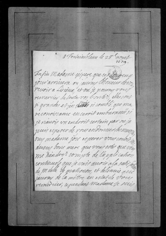 XVIIe degré :Marie-Françoise Le Tellier de la Luthumière, femme d'Henri : correspondance, 1660-1679.
