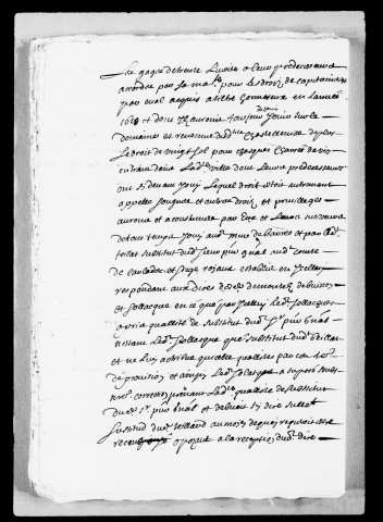 Procès-verbaux de mise en possession du duché, 1642-1650.