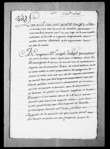 Marchés, conventions, mémoires relatifs aux droits de péage sur les sels.
Pièces concernant les fraudes.
Certificats des grenetiers de différents greniers à sel constatant la quantité de sel destinée au Lyonnais, la Savoie et le Piémont, 1584-1713.