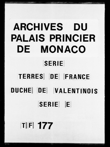 Péages par terre : Déclarations de transit pour les marchandises du commerce du Levant, et qui vont de Marseille en pays étrangers, 1751-1760.