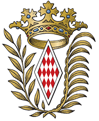 Logo de la fédération des sites historiques Grimaldi de Monaco.