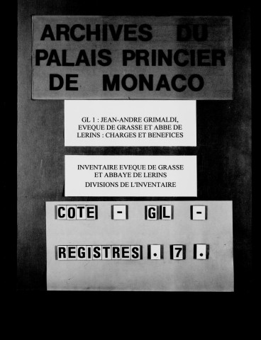 Bulle de Sixte IV au clergé de Grasse. Il annonce qu'il a pourvu de l'évêché Jean-André Grimaldi et ordonne de le recevoir comme père et pasteur des âmes et de lui obéir sous peine de sanctions ecclésiastiques, 4 juillet 1483.