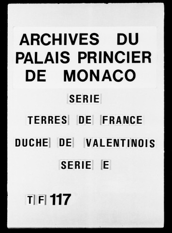 Sauzet, Savasse, Saint-Marcel :Etats, notes, mémoires concernant ces seigneuries, reconnaissances, offices, baux à ferme, péage, 1645-1770.