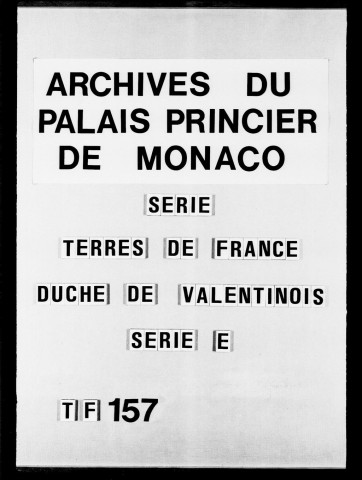 Pièces justificatives des comptes, 1716-1717.