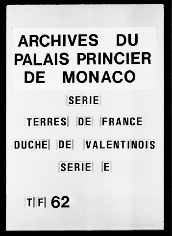Péages de Vienne :Péages : états des produits des péages de Vienne, 1720-1742.