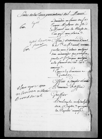 Etat des terres, juridictions, seigneuries, châteaux, 1679.
Etat des charges du duché, 1731-1741.
Etat des droits, analyses des affaires, 1644-1754.
Pièces concernant les sommation et protestation par le Prince de Monaco contre l'aliénation prétendue par le roi des droits honorifiques et d'échanges, 1701.
Significations et avertissements concernant les droits d'échange, 1770-1771.