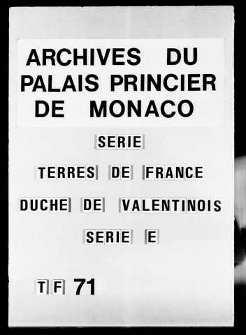 Montélimar :Mémoires, requêtes, lettres missives concernant la contestation entre les officiers de la sénéchaussée et les officiers de l'Hôtel de Ville au sujet de la juridiction de la police, 1755-1756.Lettres missives relatives aux affaires de la seigneurie, 1664-1759.Mémoires, arrêt du Parlement de Grenoble entre les officiers de la sénéchaussée et les consuls pour les droits honorifiques dus aux dits officiers, 1756-1758.